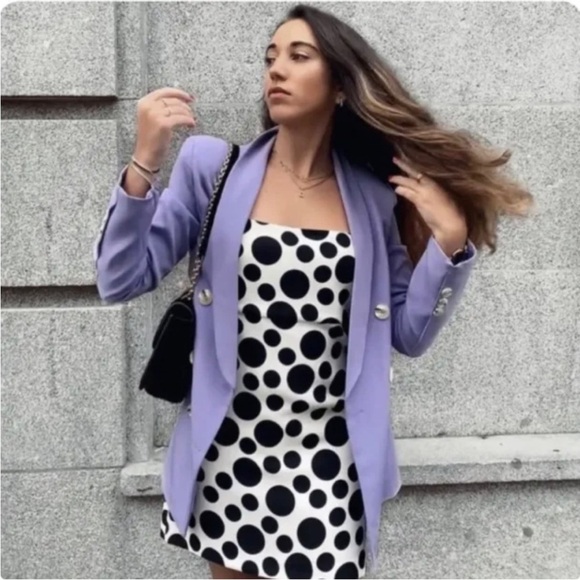 Zara polka dot mini dress LIMITED
EDITION, Bloggers favorite!!! - Picture 8 of 15